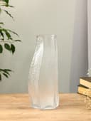 Ваза для цветов «Дженис», 30×13.5×9.5 см, стекло, прозрачная