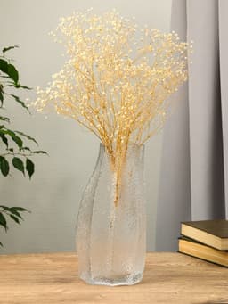 Ваза для цветов «Дженис», 30×13.5×9.5 см, стекло, прозрачная