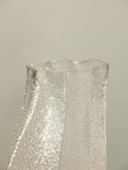 Ваза для цветов «Дженис», 30×13.5×9.5 см, стекло, прозрачная