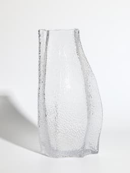 Ваза для цветов «Дженис», 30×13.5×9.5 см, стекло, прозрачная