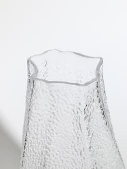 Ваза для цветов «Дженис», 30×13.5×9.5 см, стекло, прозрачная