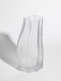 Ваза для цветов «Дженис», 25×12×8 см, стекло, прозрачная