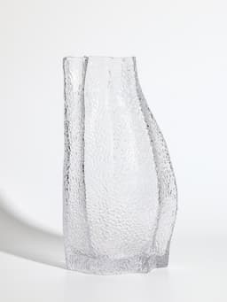 Ваза для цветов «Дженис», 25×12×8 см, стекло, прозрачная