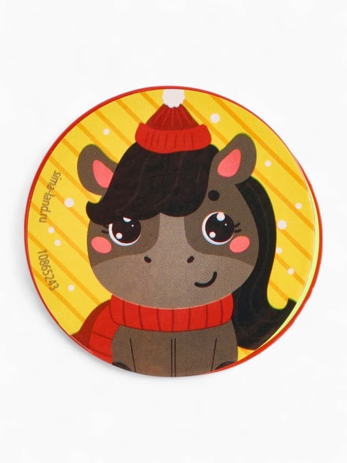 Пружинка радуга «Весёлая лошадь», d=5 см, МИКС