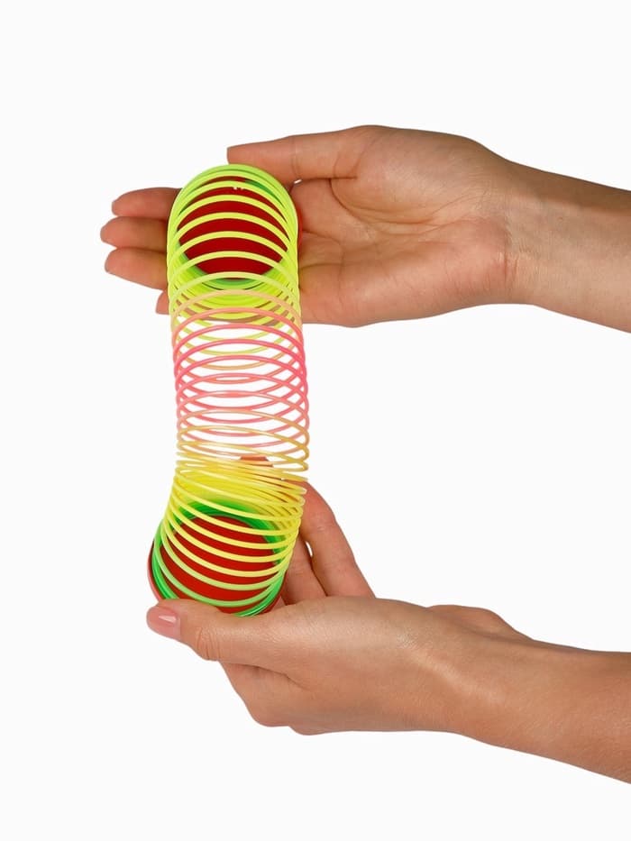 Пружинка радуга «Весёлая лошадь», d=5 см, МИКС