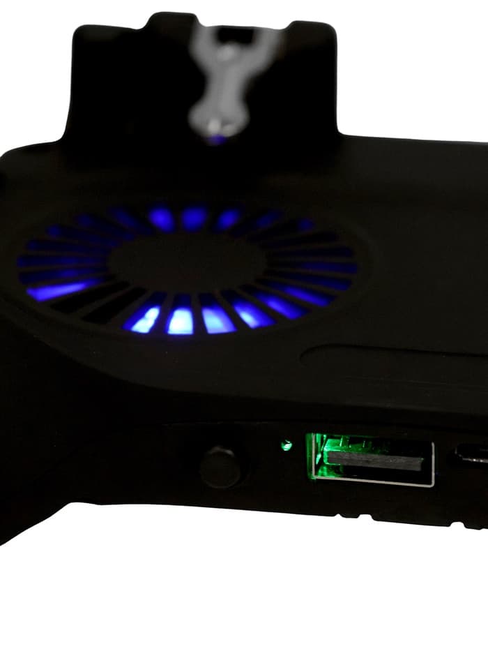Геймпад для телефона с кулером и аккумулятором 5000 mAh, с подсветкой, 2 режима охлаждения