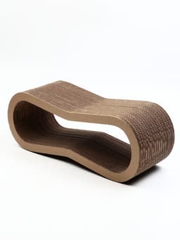 Когтеточка-лежанка «Зверьё Моё» ВОСЬМЕРКА, 59×21×22 см, гофрокартон