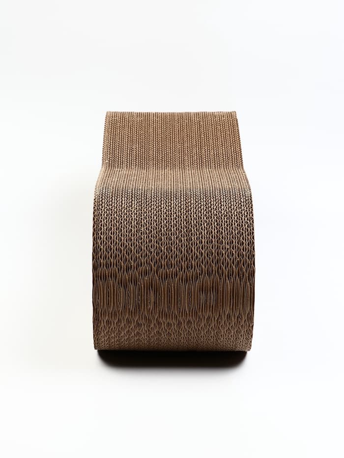 Когтеточка-лежанка «Зверьё Моё» ВОСЬМЕРКА, 59×21×22 см, гофрокартон