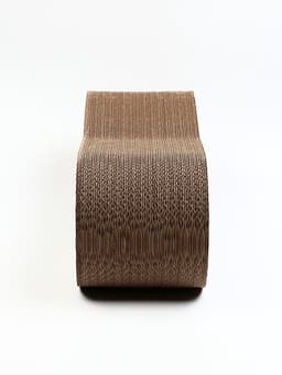 Когтеточка-лежанка «Зверьё Моё» ВОСЬМЕРКА, 59×21×22 см, гофрокартон