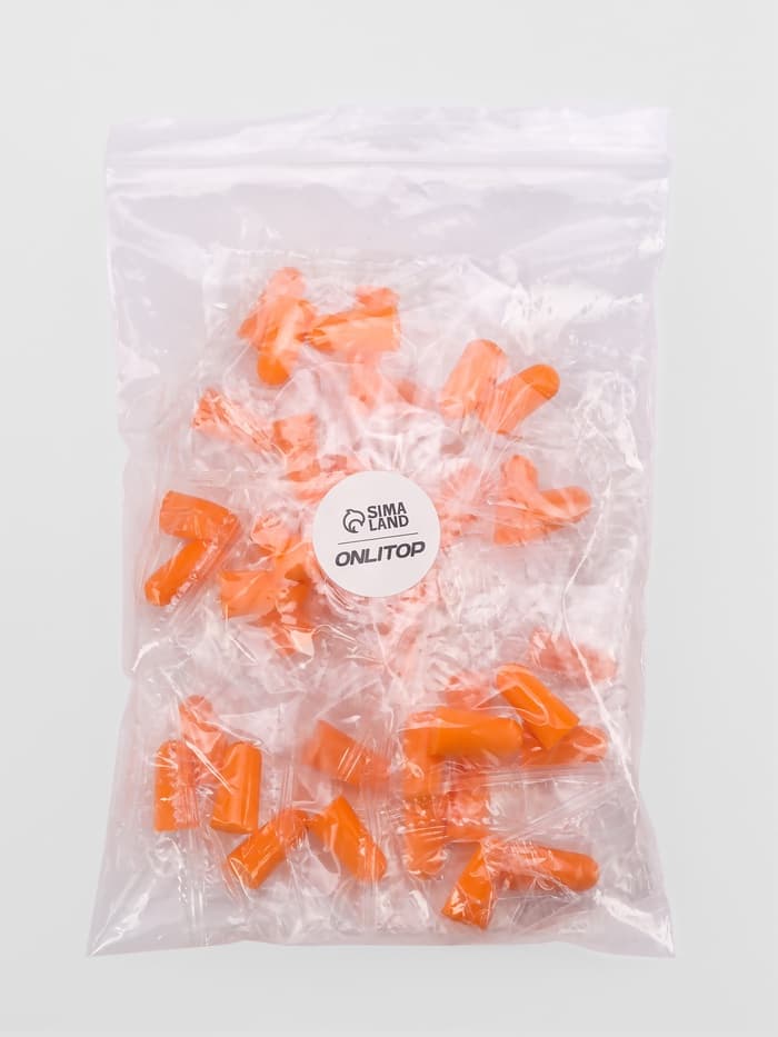 Беруши, 2.5×1 см, набор - 20 пар