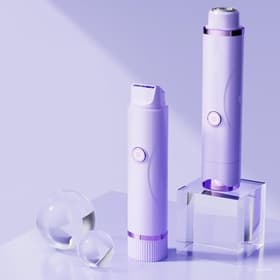 Триммер LTRI-26, женский, 2 насадки, от АКБ, сиреневый