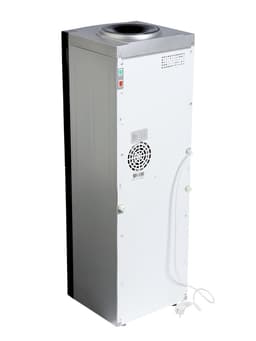 Кулер для воды AquaWork AW 16LDR, 700 Вт, нагрев, охлаждение до 12º С, 2 крана, серебристо-чёрный