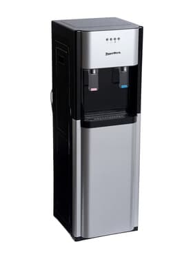 Кулер для воды AquaWork J-41LDS, 450 Вт, нагрев, охлаждение до 12º С, нижняя загрузка, серый