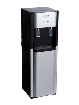 Кулер для воды AquaWork J-41LDS, 450 Вт, нагрев, охлаждение до 12º С, нижняя загрузка, серый