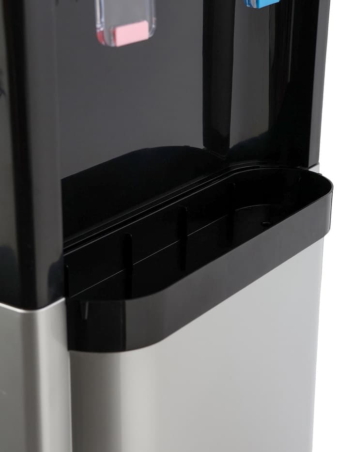 Кулер для воды AquaWork J-41LDS, 450 Вт, нагрев, охлаждение до 12º С, нижняя загрузка, серый