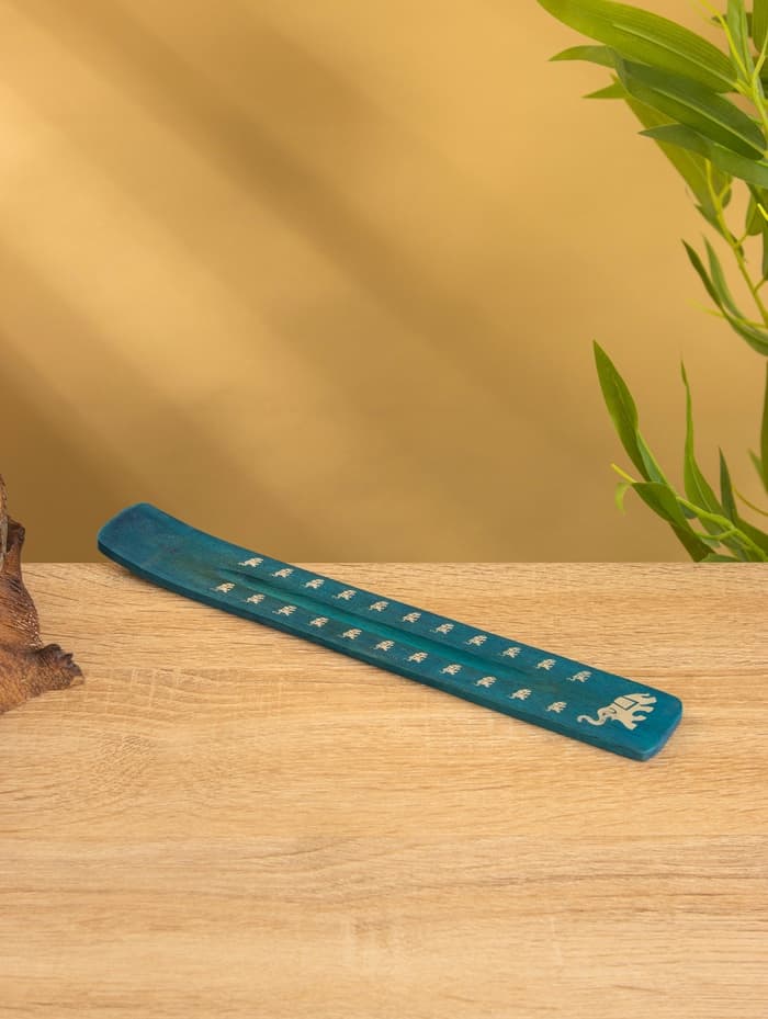 Подставка под благовония «Слон», 25.5 см, дерево, МИКС