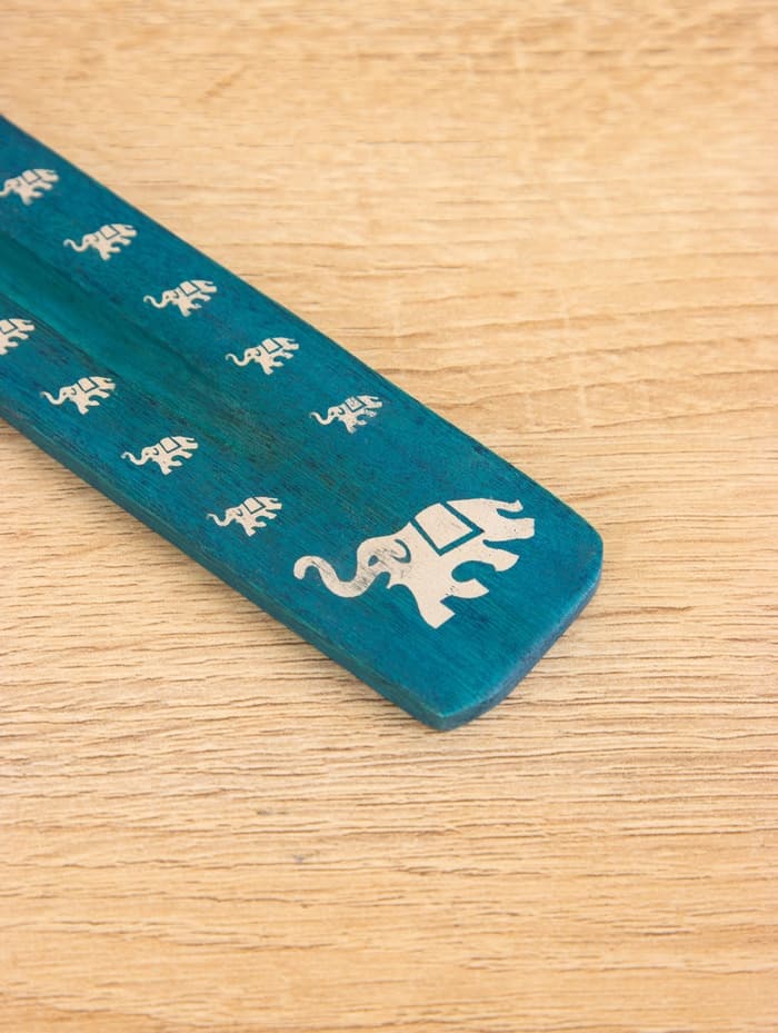 Подставка под благовония «Слон», 25.5 см, дерево, МИКС