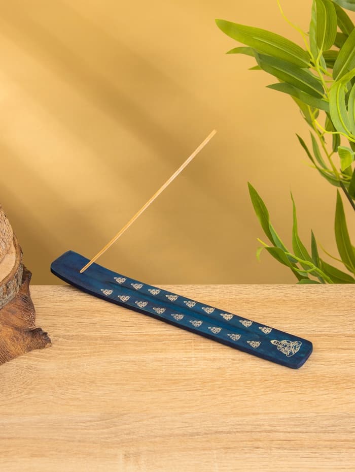 Подставка под благовония «Будда», 25.5 см, дерево, МИКС