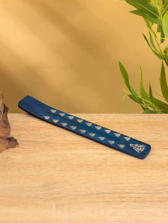 Подставка под благовония «Будда», 25.5 см, дерево, МИКС