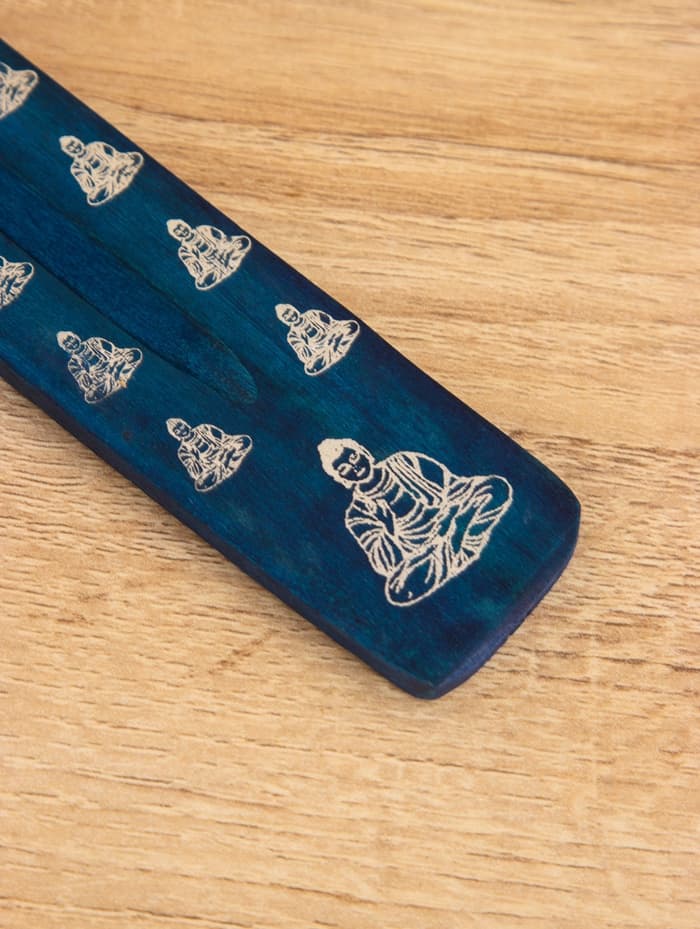 Подставка под благовония «Будда», 25.5 см, дерево, МИКС