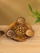 Подставка под благовония «Трикверт», 16.5 см, дерево