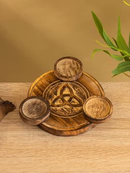 Подставка под благовония «Трикверт», 16.5 см, дерево