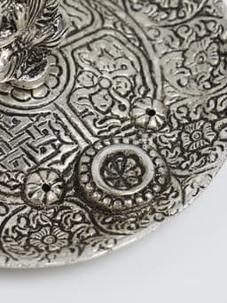 Подставка под благовония «Будда в позе лотоса», 11×11×7 см, алюминий