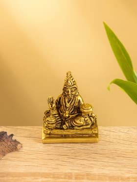 Сувенир «Лакшми», 4.5×2.5×5.5 см, латунь