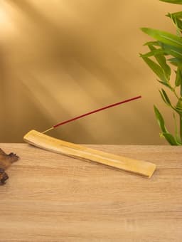 Благовония в тубусе «Роза», 30 штук с деревянной подставкой