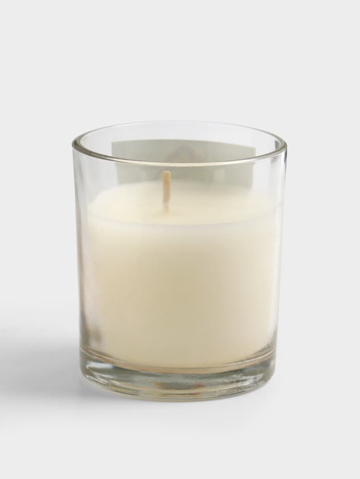 Свеча ароматическая в стекле «Жасмин и Шафран», соевый воск, 120 г