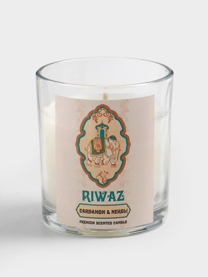 Свеча ароматическая в стекле «Кардамон и Нероли», соевый воск, 120 г