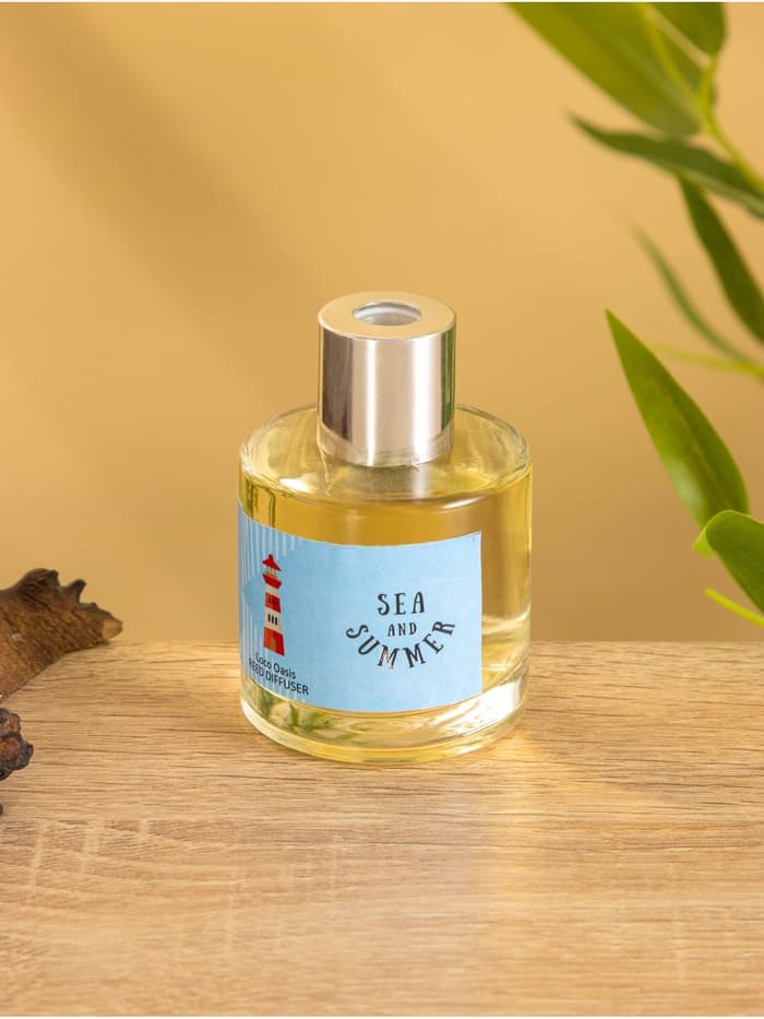 Диффузор ароматический Sea and Summer Coco Oasis, 50 мл, 6 палочек, кокос