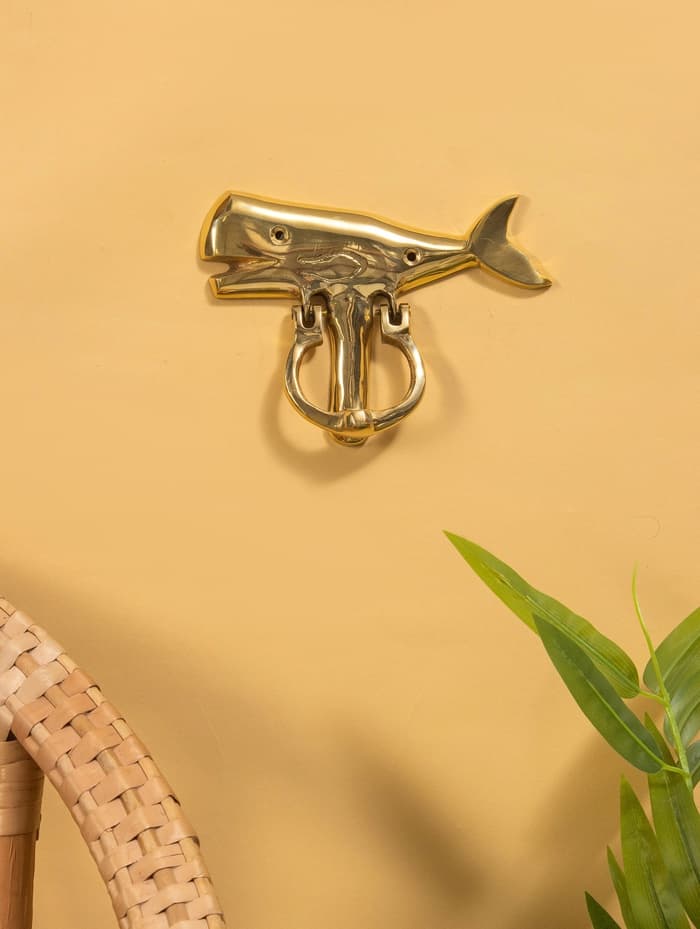 Дверной молоток «Кашалот», 11×16 см