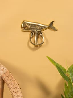 Дверной молоток «Кашалот», 11×16 см