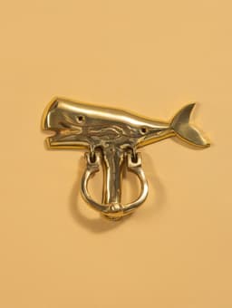 Дверной молоток «Кашалот», 11×16 см