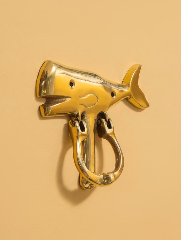 Дверной молоток «Кашалот», 11×16 см