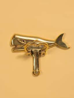 Дверной молоток «Кашалот», 11×16 см