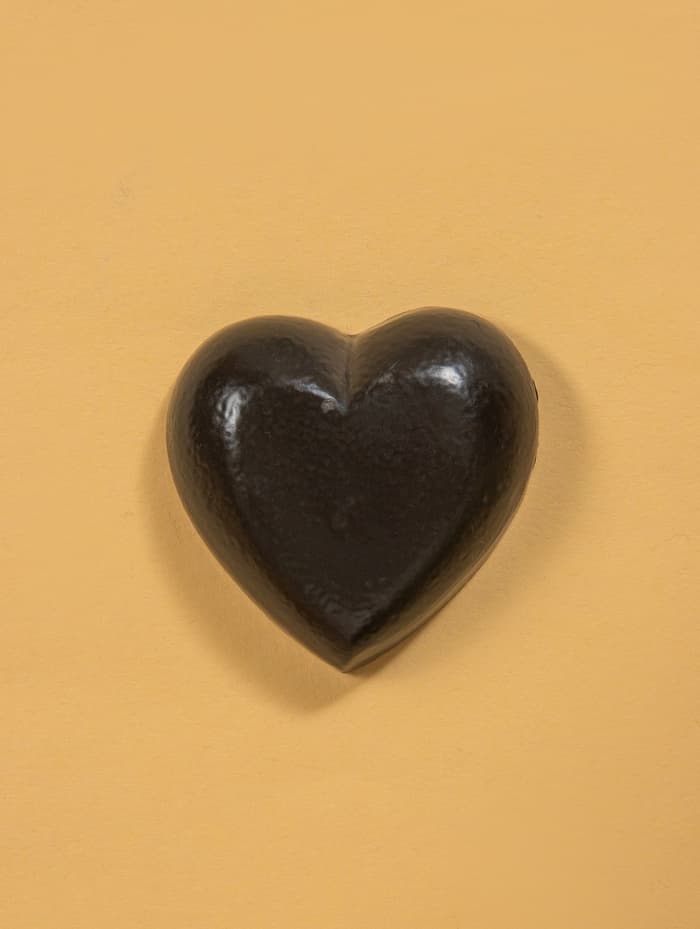 Дверной молоток «Сердце», 12×11 см