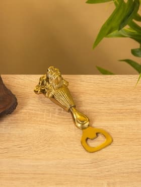 Открывашка «Лев», 5×5×14 см, алюминий