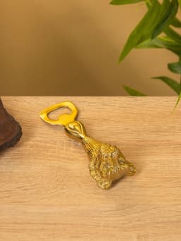 Открывашка «Лев», 5×5×14 см, алюминий