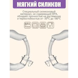 Сменная трубочка для поильника с грузиком, Крошка Я