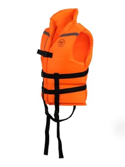 Спасательный жилет до 120 кг, р. 56-68, взрослый, оранжевый