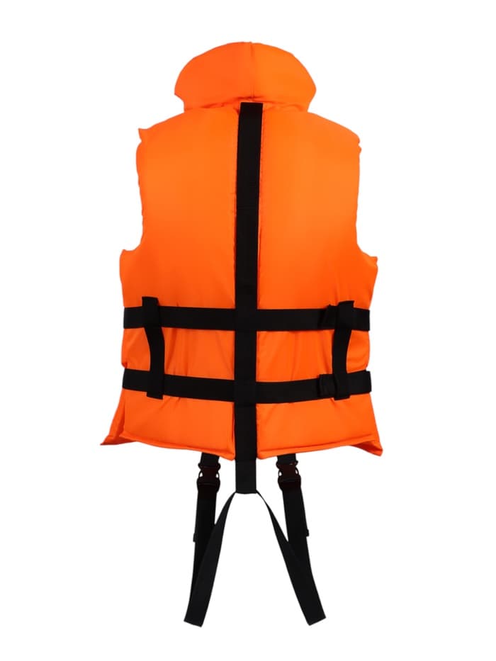 Спасательный жилет до 120 кг, р. 56-68, взрослый, оранжевый
