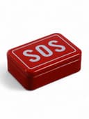 Коробка для выживания SOS, 9.3×6.5×3.2 см