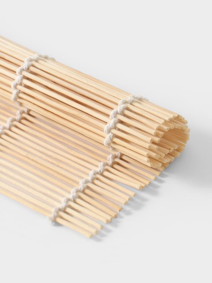 Циновка бамбуковая для роллов, 24×24 см