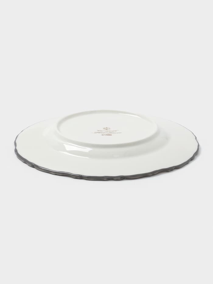 Тарелка десертная WY Floral Laceware, d=20 см, фарфор, белая
