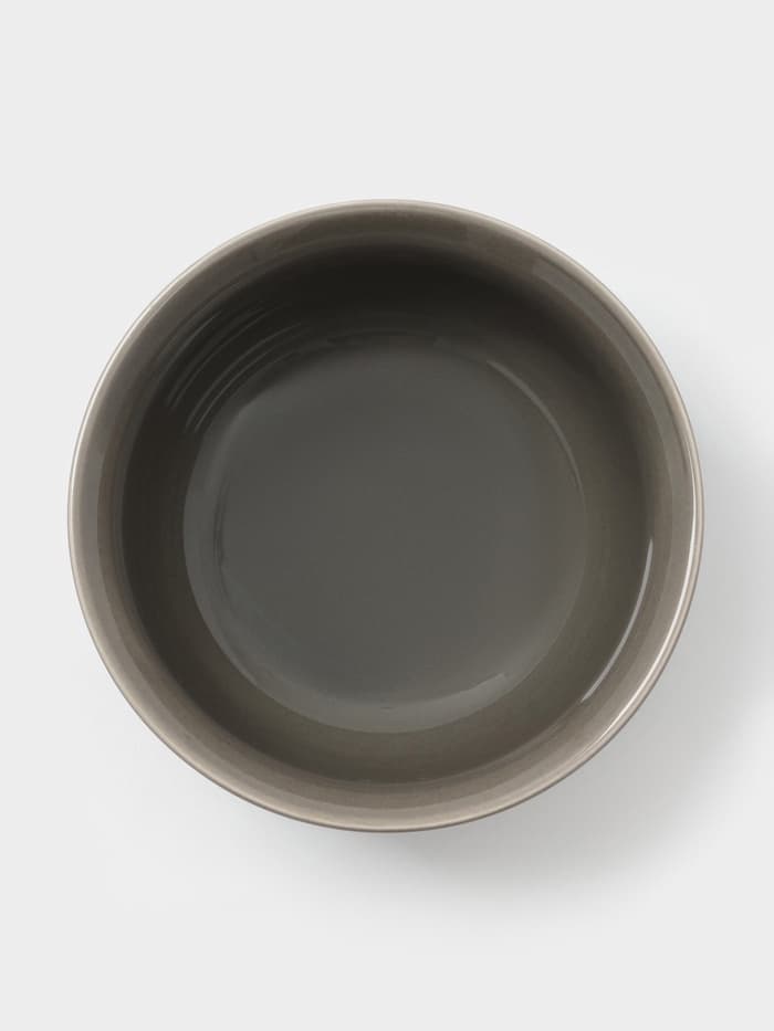 Салатник WY Floral Laceware, 700 мл, d=15 см, фарфор, серая