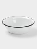 Миска эмалированная, 1 л, белая