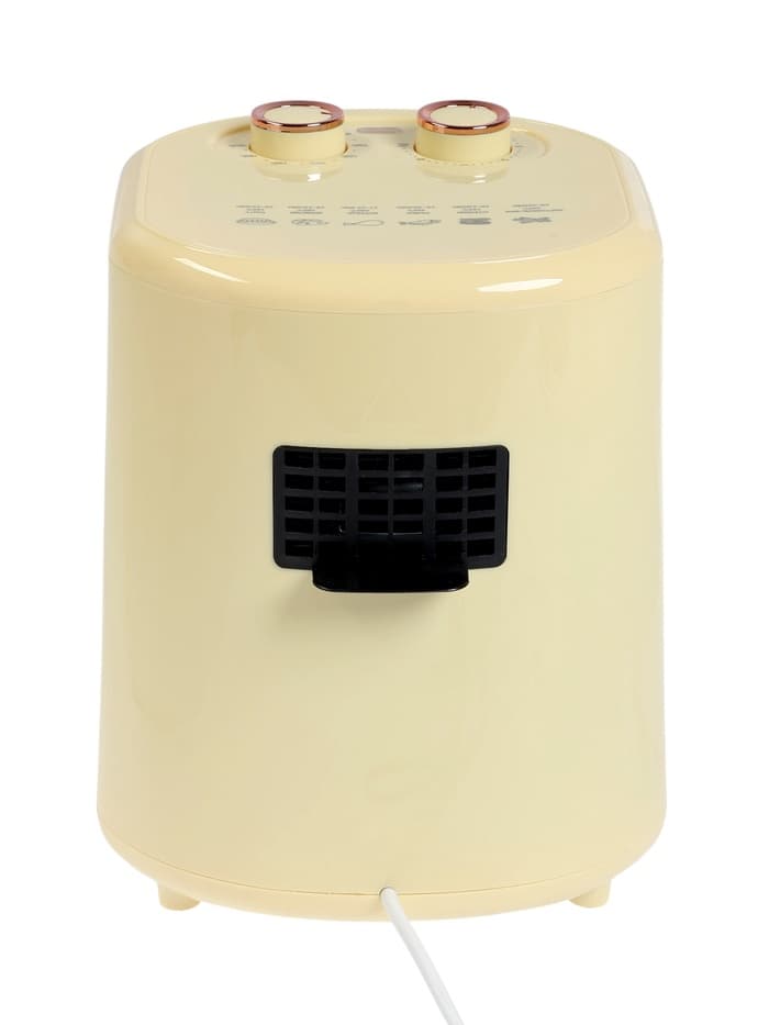 Аэрогриль Sakura SA-7677W, 4 л, 1200 Вт, механическое управление, таймер, от 80 до 200º С, бежевый