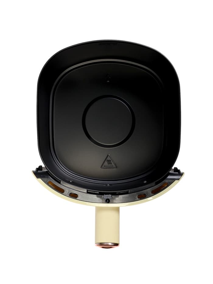 Аэрогриль Sakura SA-7677W, 4 л, 1200 Вт, механическое управление, таймер, от 80 до 200º С, бежевый